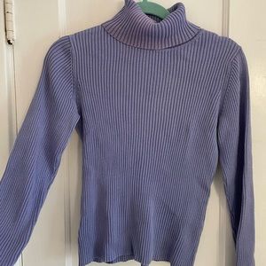Periwinkle 2000s turtle neck